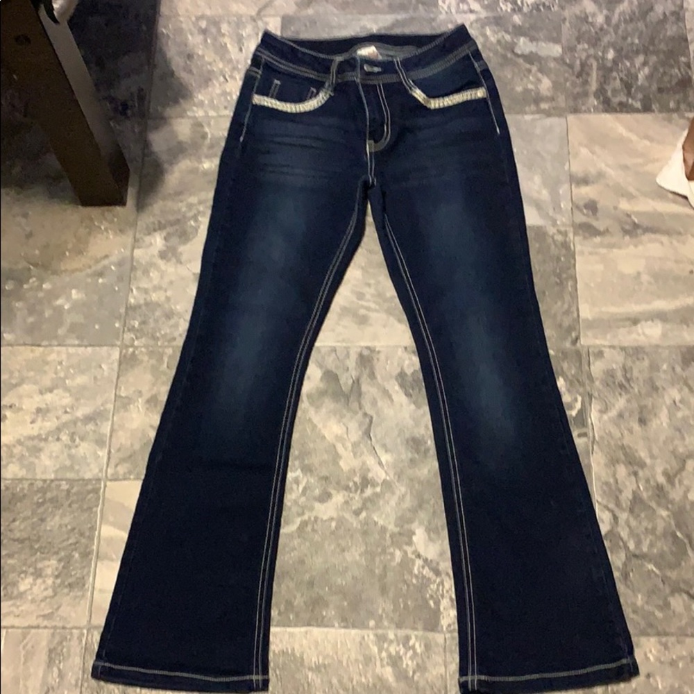 Bootcut jeans for $5 worn never had no tags